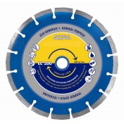 Diamanttrennscheibe EC200 Allesschneider (Universal)  für Schleifmaschinen, cut-off und Tischsägen 350 mm Trocken und Nassschnitt